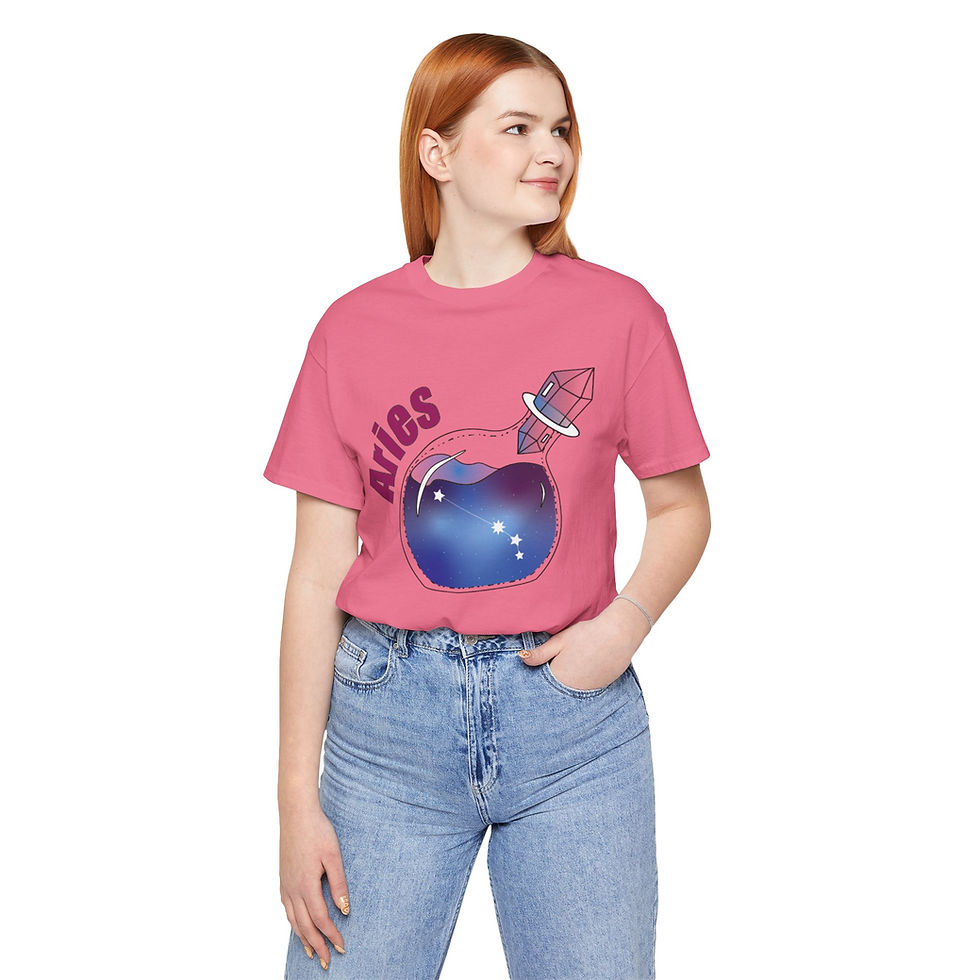 Thumbnail: Aries Universe in a Bottle Jersey Short Sleeve Tee