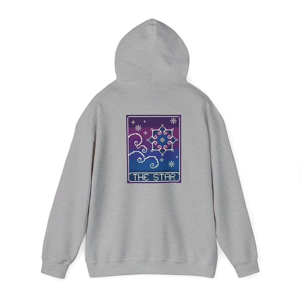 Thumbnail: The Star Tarot Card Sweatshirt With Hood
