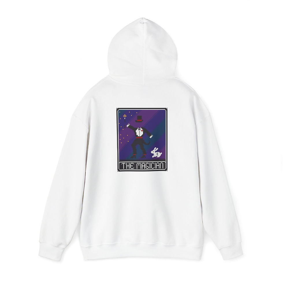 Thumbnail: The Magician Tarot Card Sweatshirt With Hood