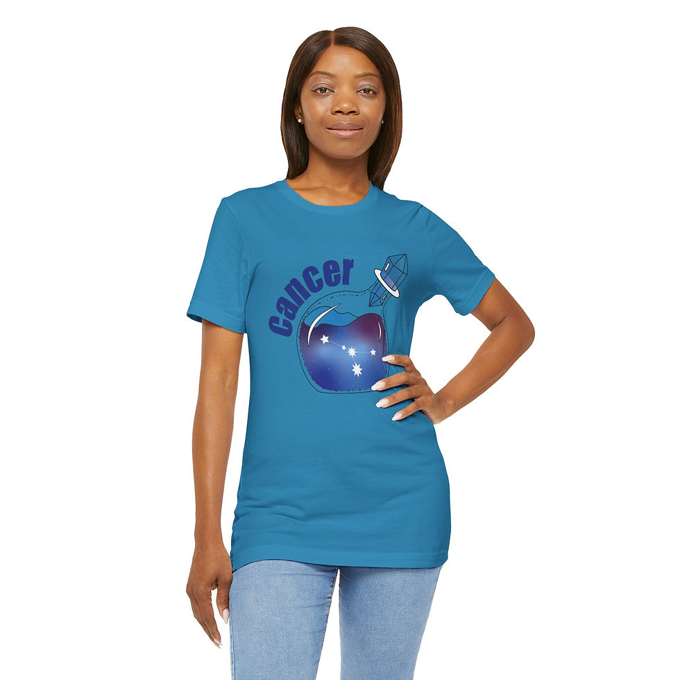 Thumbnail: Cancer Universe in a Bottle Jersey Short Sleeve Tee