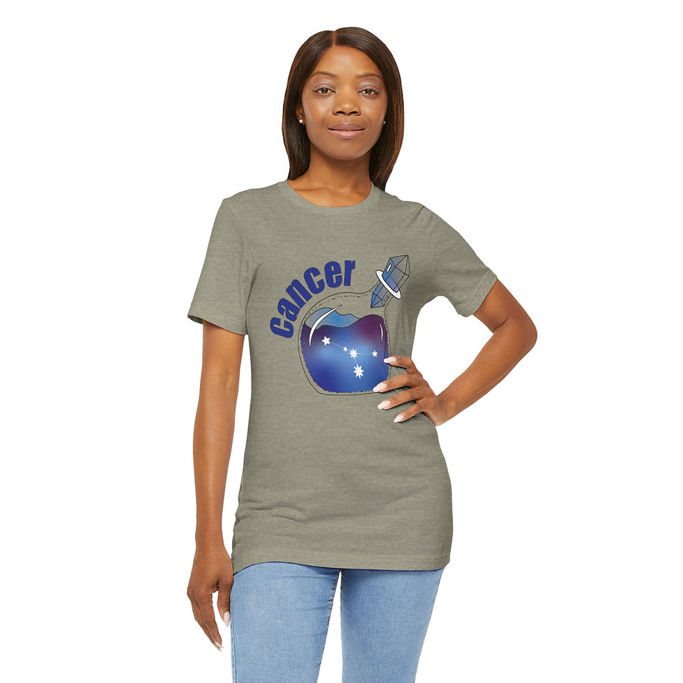 Thumbnail: Cancer Universe in a Bottle Jersey Short Sleeve Tee
