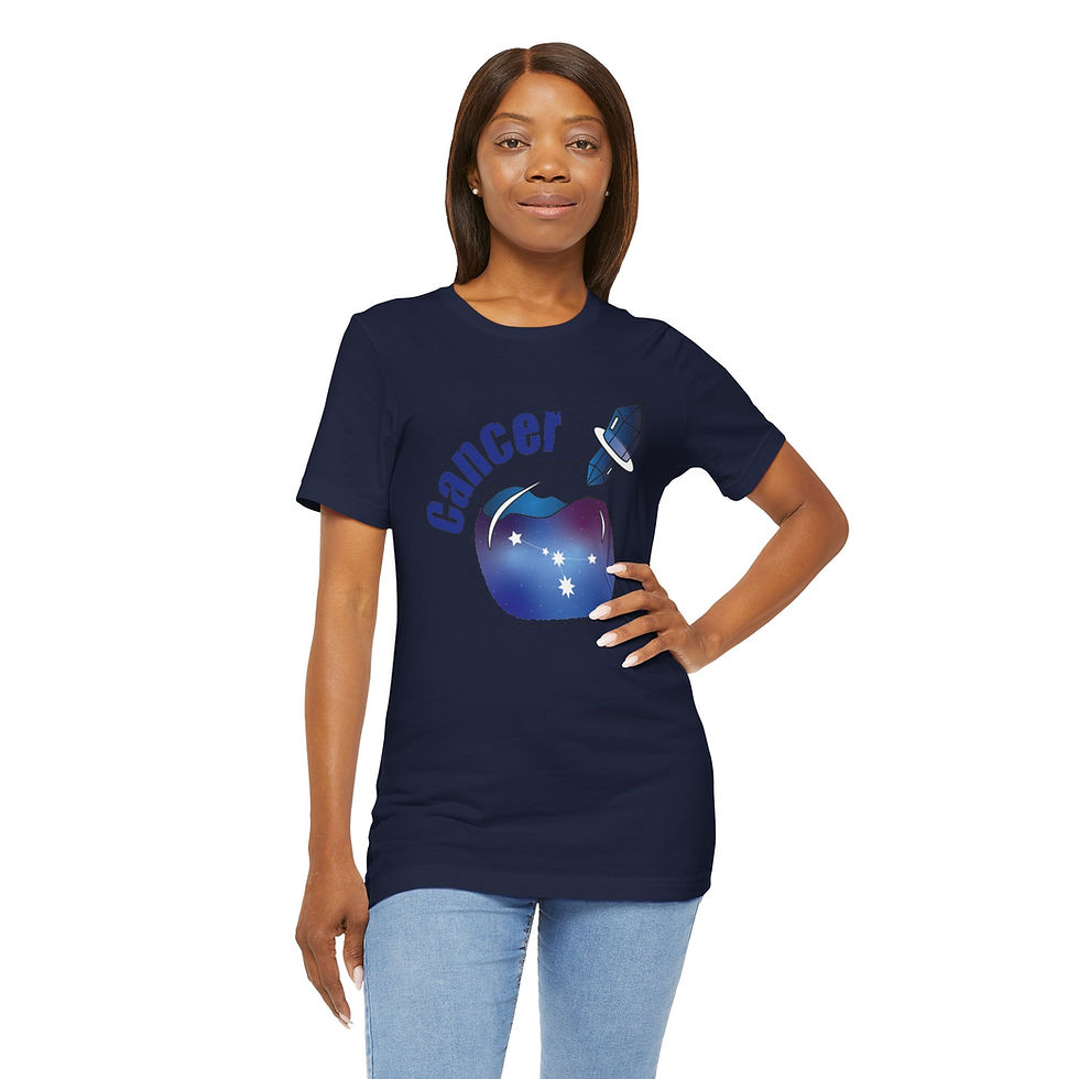 Thumbnail: Cancer Universe in a Bottle Jersey Short Sleeve Tee
