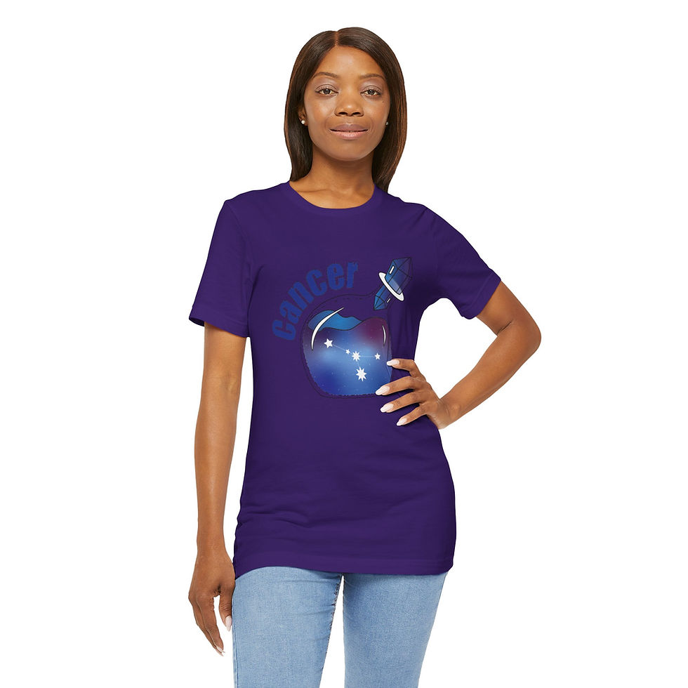 Thumbnail: Cancer Universe in a Bottle Jersey Short Sleeve Tee