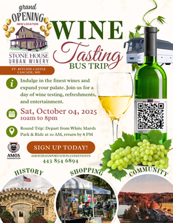 Wine Tasting Bus Trip to Ft. Ritchie Castle