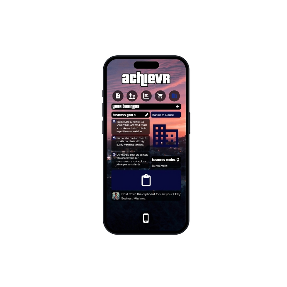 Thumbnail: Achievr App for Android