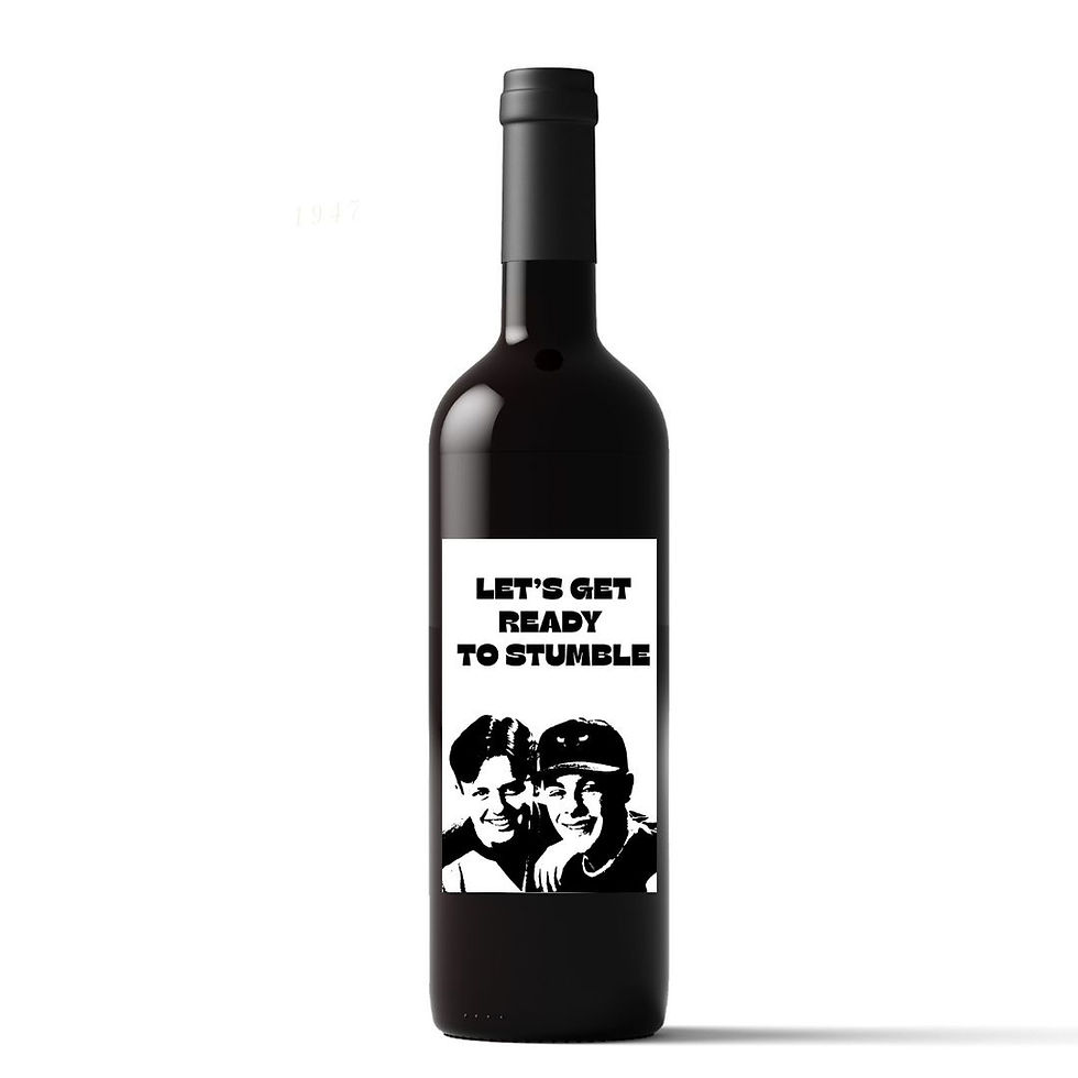 Wine Bottle Label