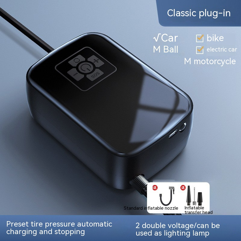 Thumbnail: Portable Car Tire Inflator