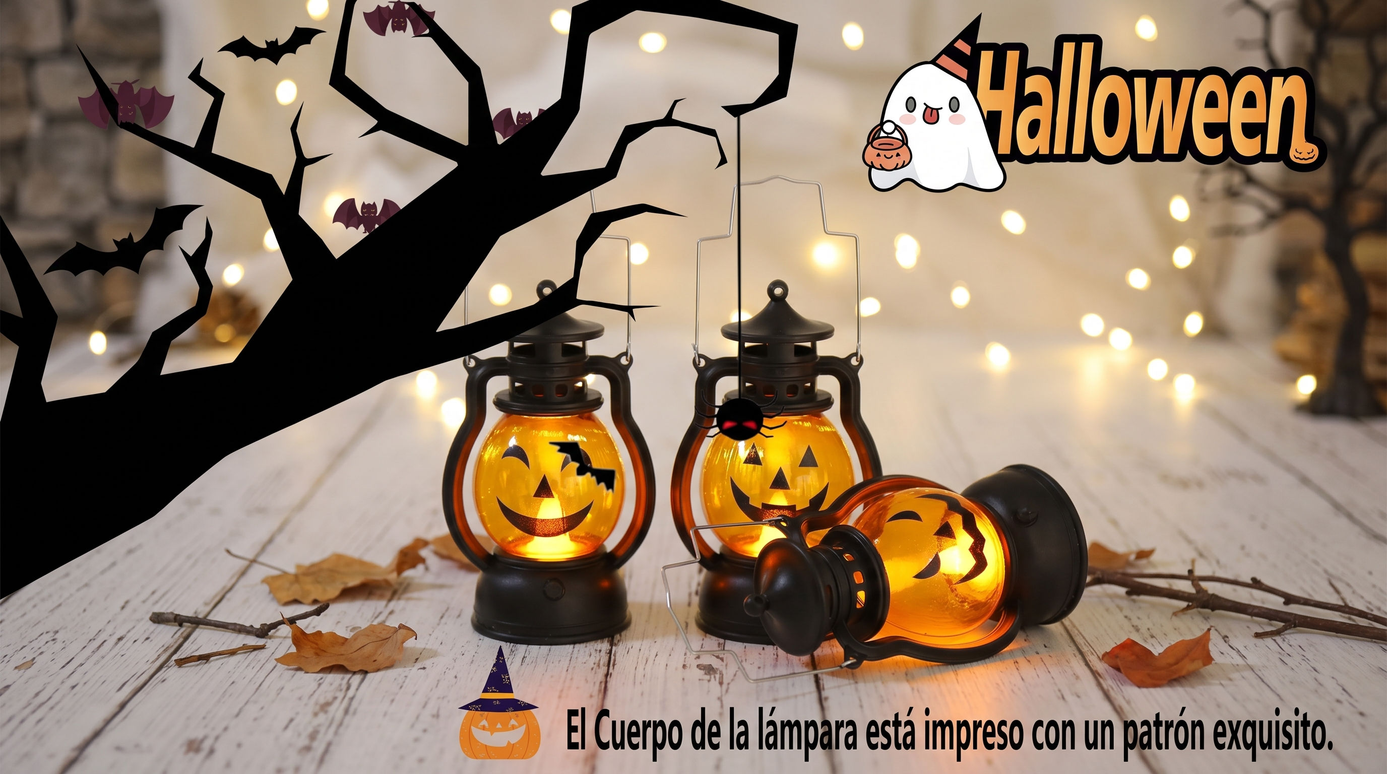 Aesthetic Retro Pumpkin LED Kerosene Lantern