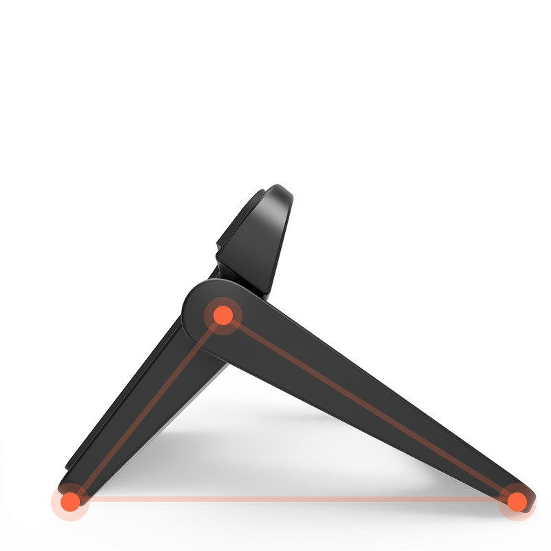 Thumbnail: Mini hidden laptop cooling stand feet attached to notebook bottom