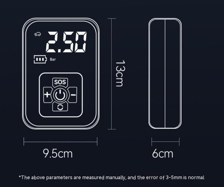 Thumbnail: Portable Car Tire Inflator