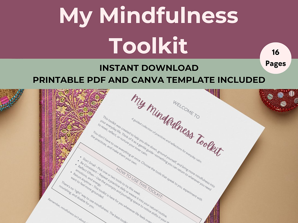 Printable Mindfulness Activities for Everyday Calm