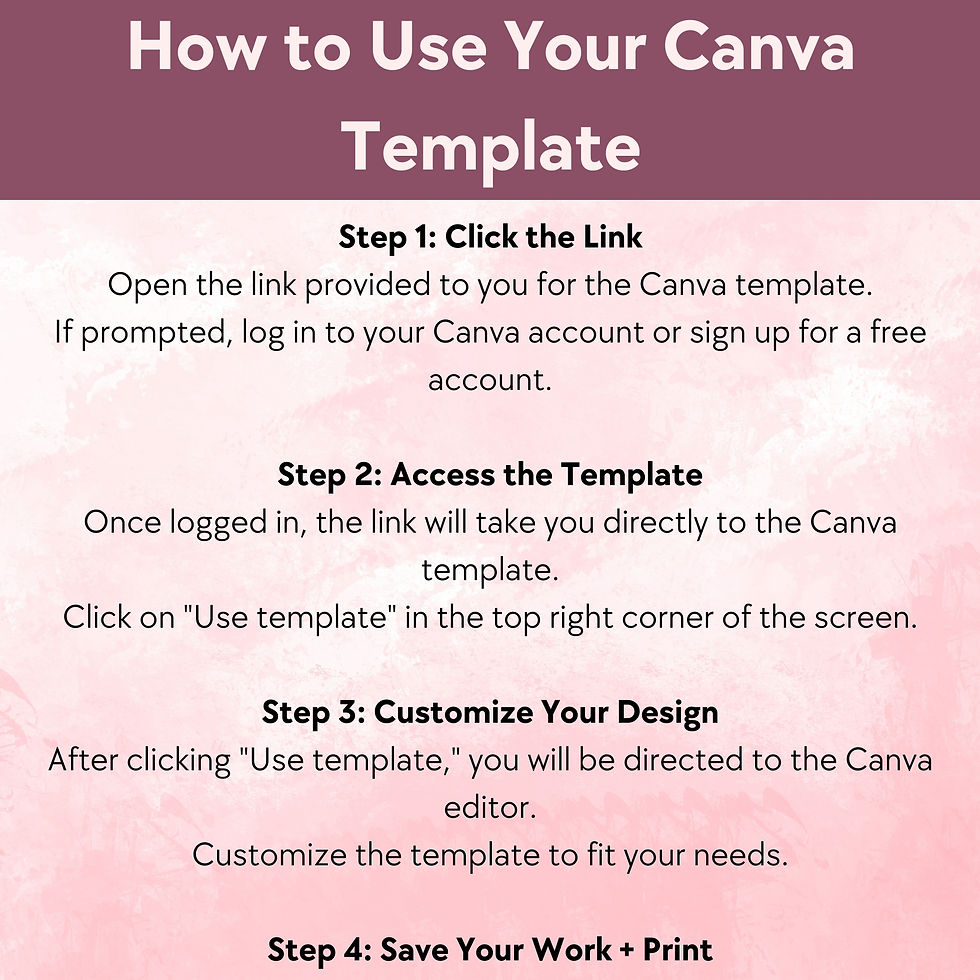 Thumbnail: Productivity Planner | Printable PDF Productivity Planner | Canva Template