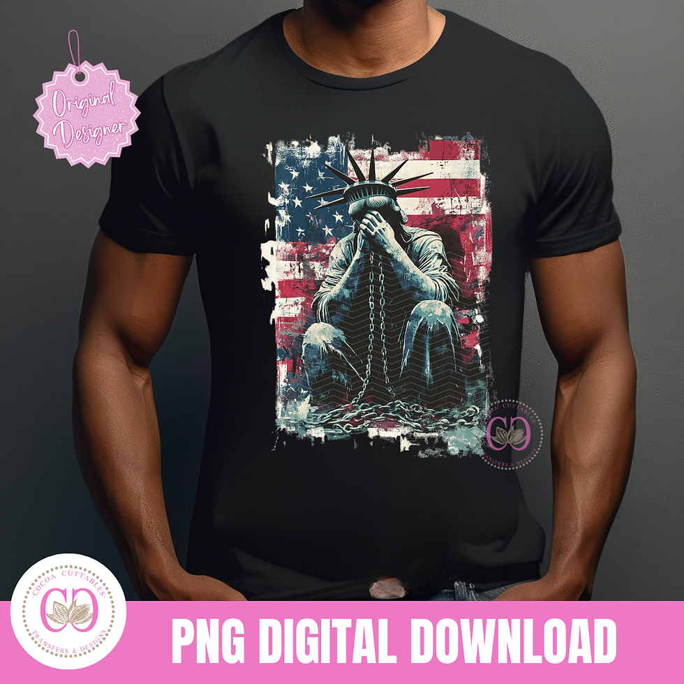 Thumbnail: 4th Of July, Statue Liberty, Independence day, Are We Great Yet PNG Sublimation