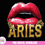 Thumbnail: Aries Lips Gold Chain Png Aries Zodiac Sign Astrology Horoscope Digital PNG File