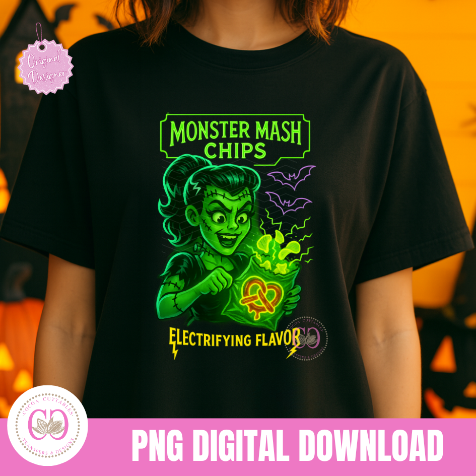 Thumbnail: Halloween Horror Characters Png, Monster Mash Png, Halloween Spooky Neon Png