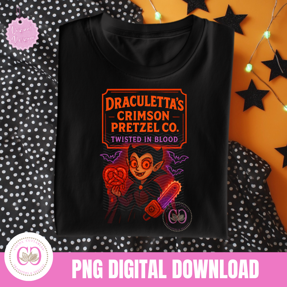 Thumbnail: Halloween Horror Characters Png, Draculetta Png, Halloween Spooky Neon Png