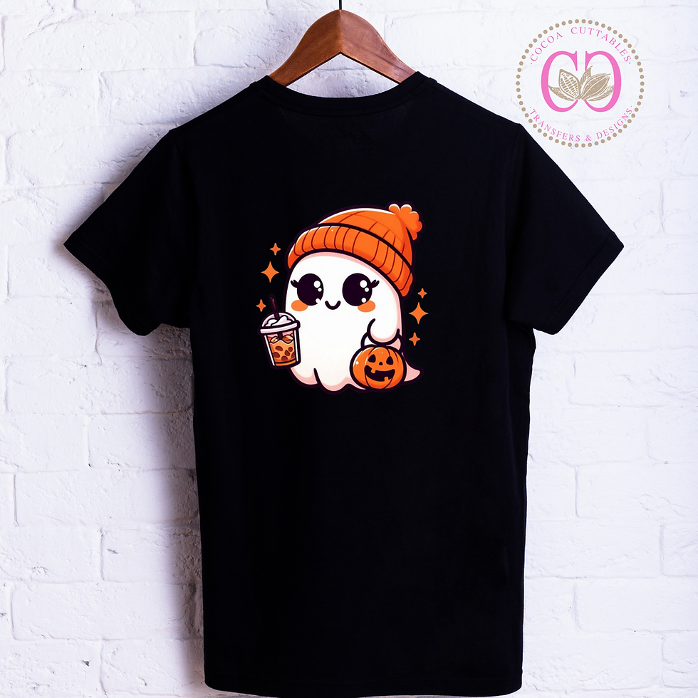 Thumbnail: Halloween Ghost Bundle Halloween Chibi Ghost 11 Design PNG Bundle Digital Files