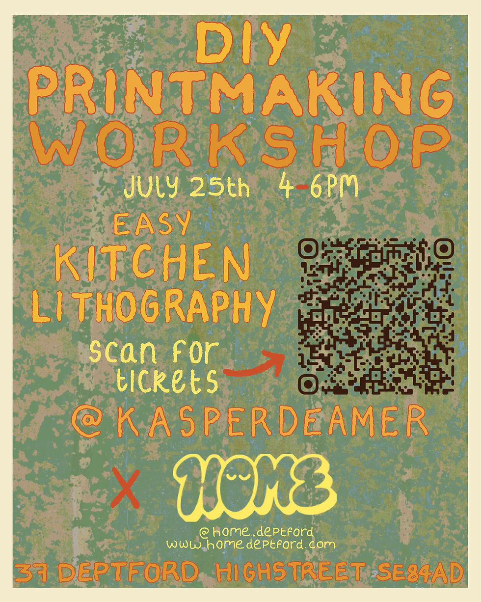 Easy Kitchen Lithography with Kasper