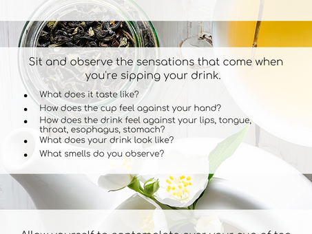 Sipping Tea Meditation