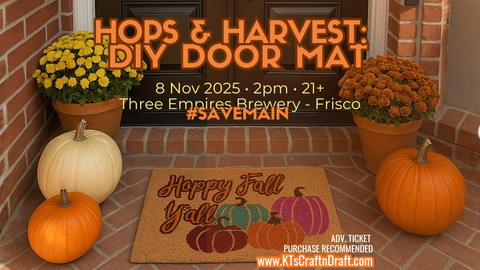 Hops & Harvest: DIY Door Mat Workshop
