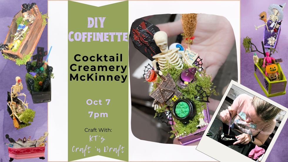 DIY Coffinettes @ Cocktail Creamery