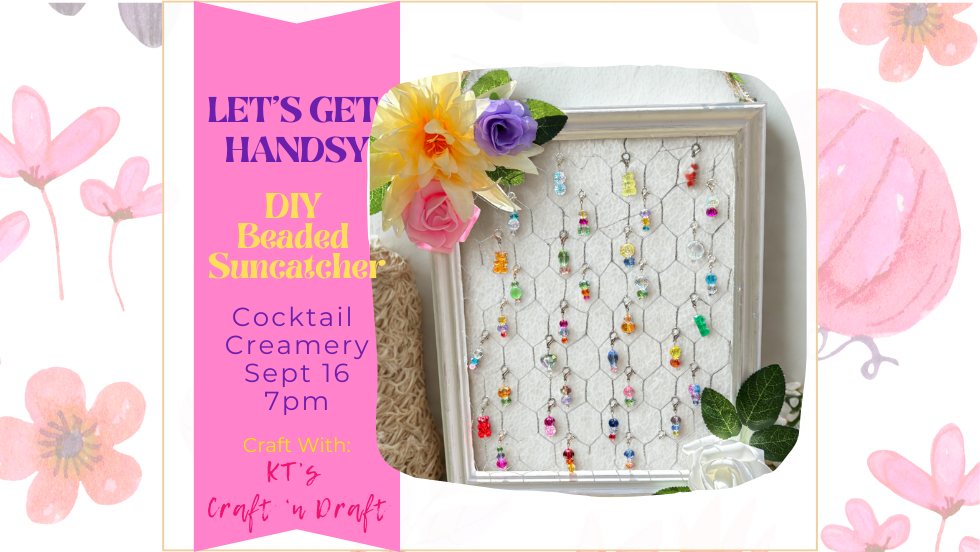Get Handsy: DIY Beaded Suncatcher @ Cocktail Creamery