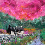 Down Salters Road
Artist:  Moy Mackay
Medium: Felted Merino Wool
Presentation: Framed
Framed Size:  69 x 69cm
Price: £1950