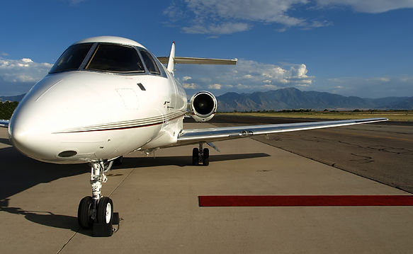 Airplane and Red Carpet