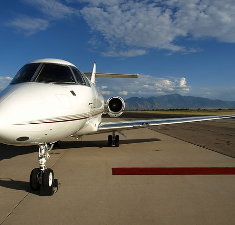 Airplane and Red Carpet