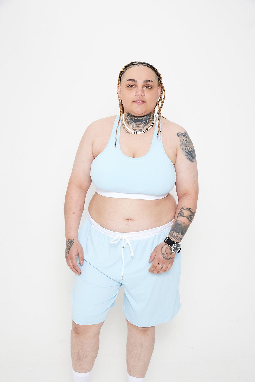 Thumbnail: The Arctic set (swim/active wear)