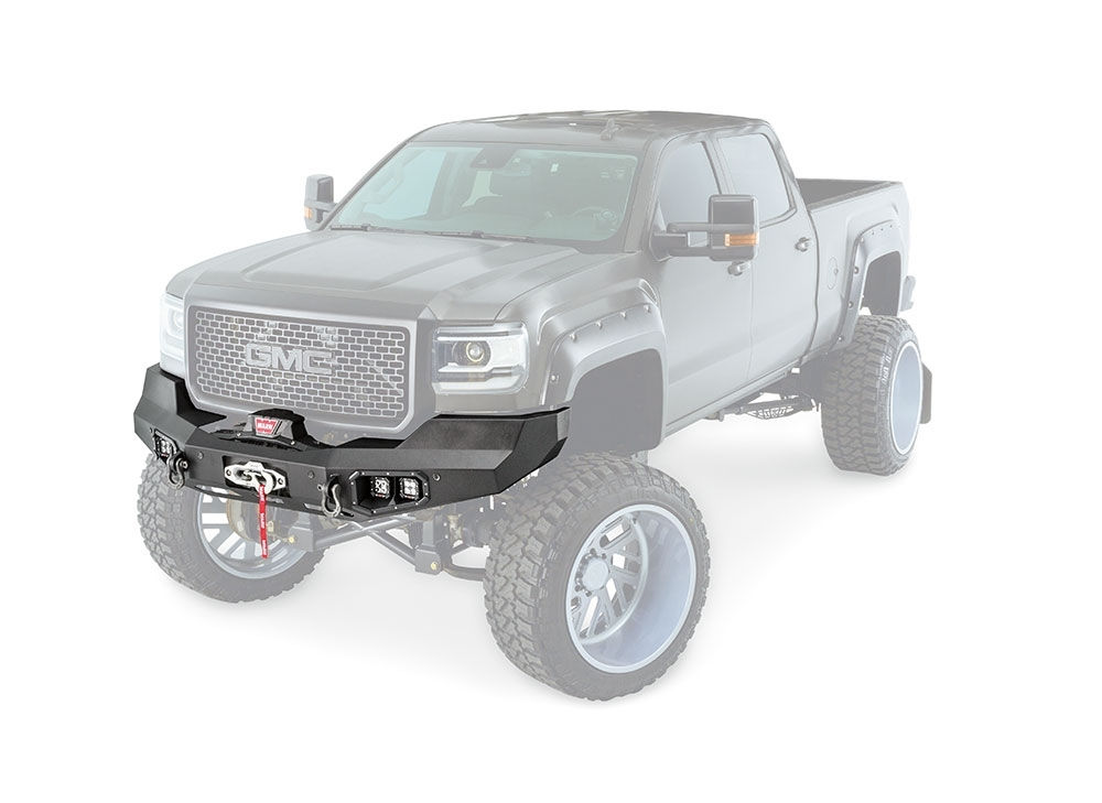 Warn Ascent lierbumper Sierra HD 2015-2019