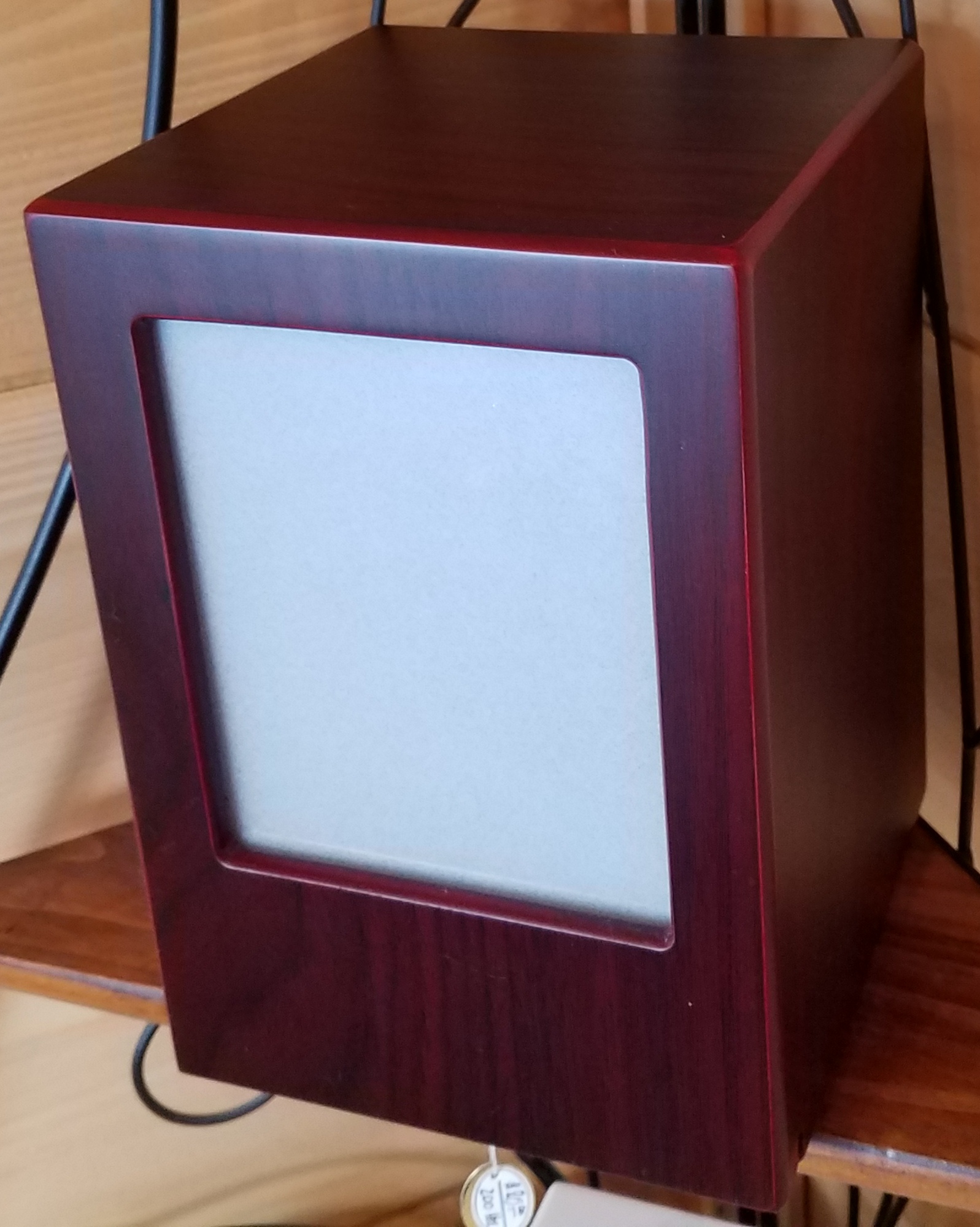 Large Red Photo Box Urn