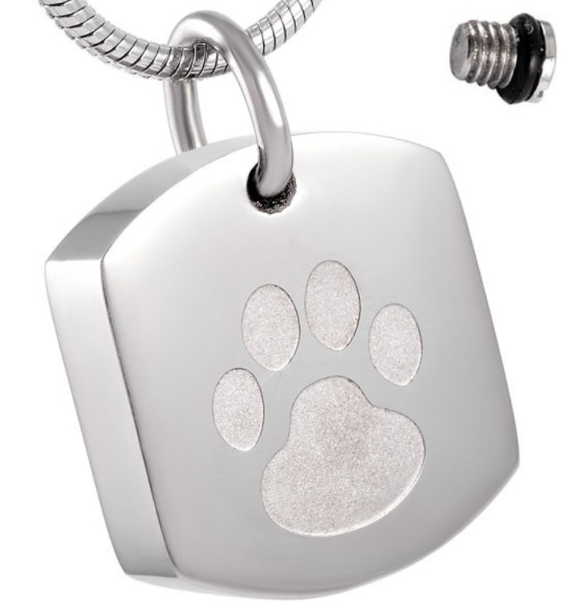 Paw print Silver