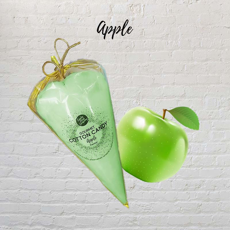 Candy Floss 45g Cone - Apple