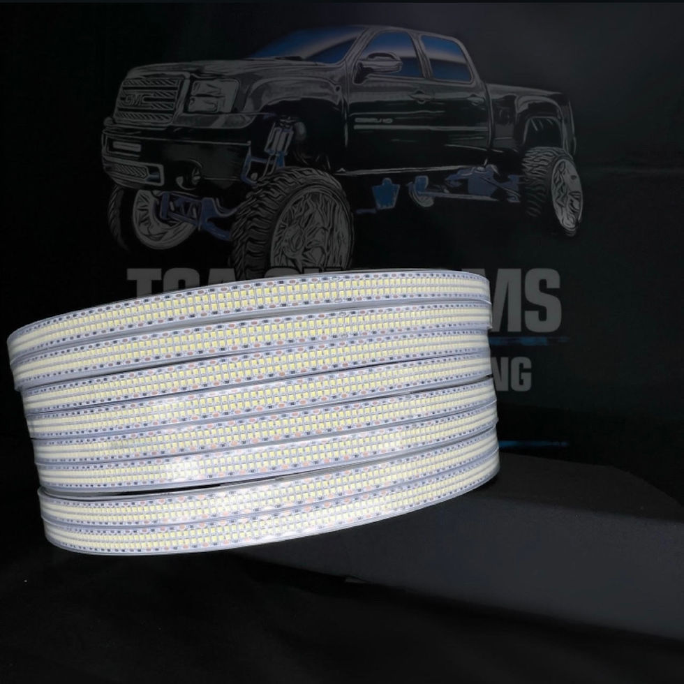 Thumbnail: 15.5 High Intensity, Quad Row Wheel Lights on Steel Rim (Set Of 4)