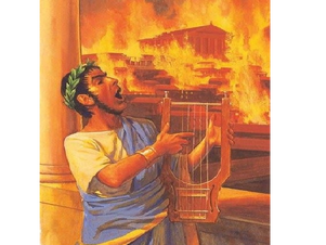 לנוכח העיר הבוערת