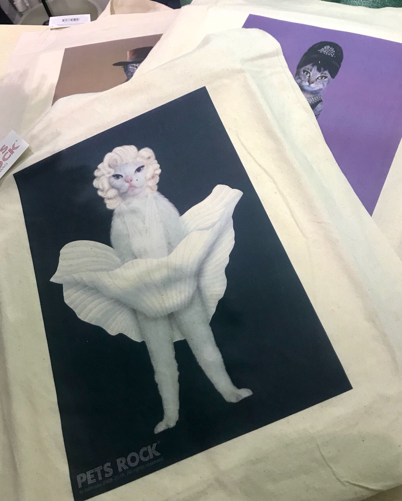 Diamonds are a Girl's Best Friend Tote Bag by Pets Rock UK
