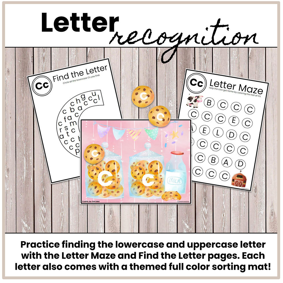 Thumbnail: Letter C Printables