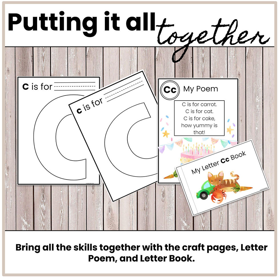 Thumbnail: Letter C Printables
