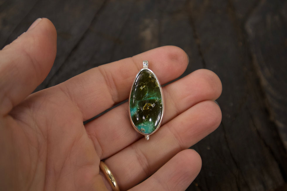 Thumbnail: Large Stone Necklace #1