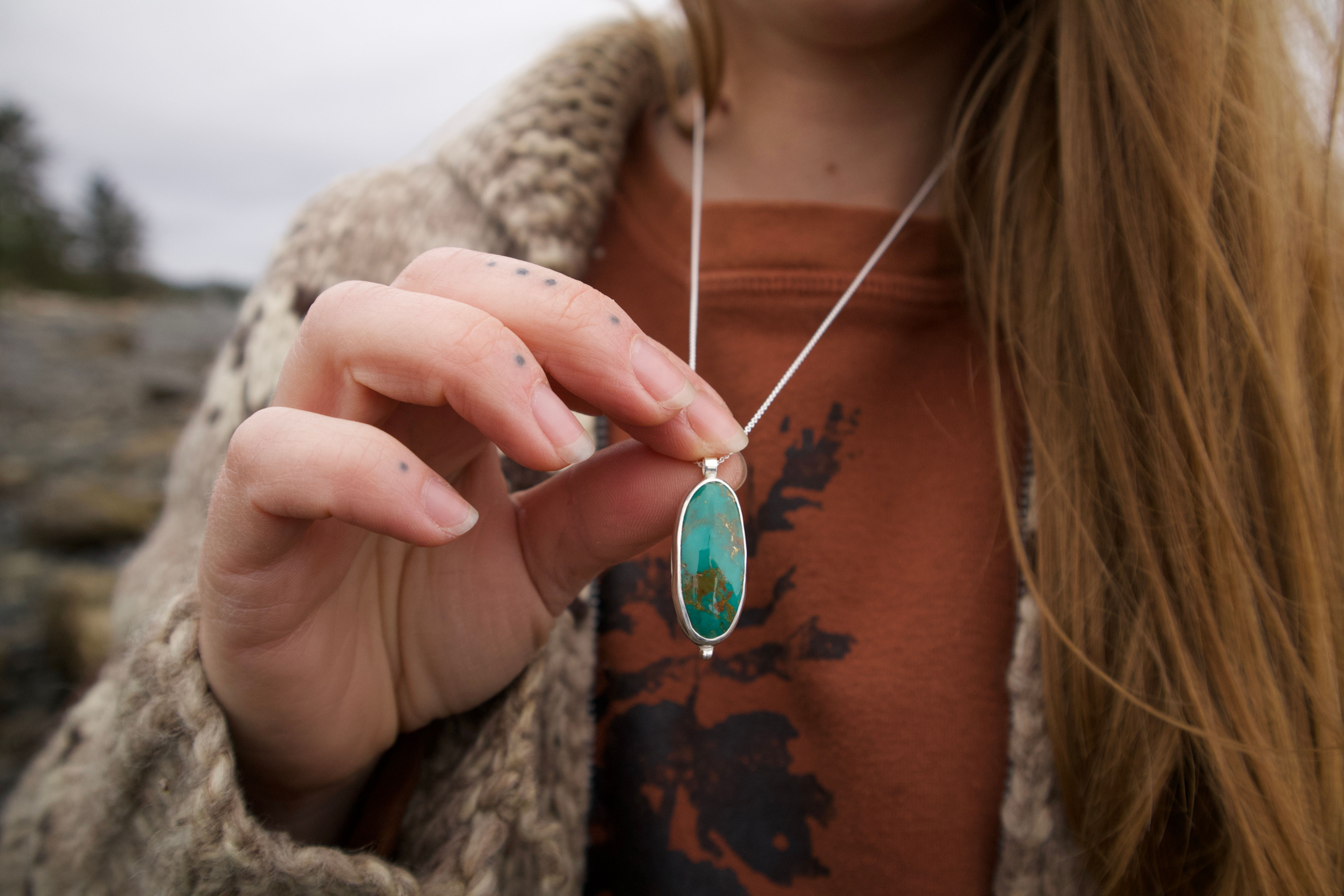 Large Stone Necklace #2