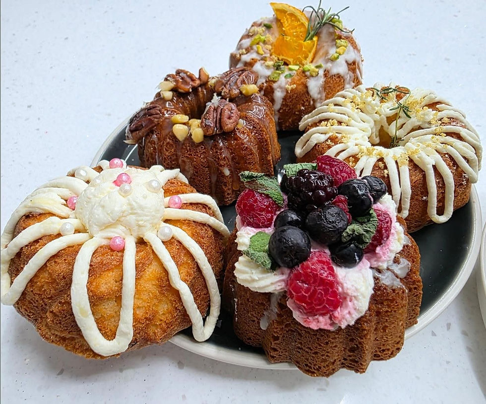 유자 레몬 번트케익