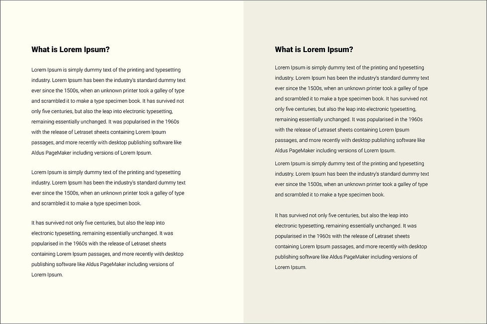 Image showing good vertical rhythym by having consistent spacing in the text shown towards the left.
