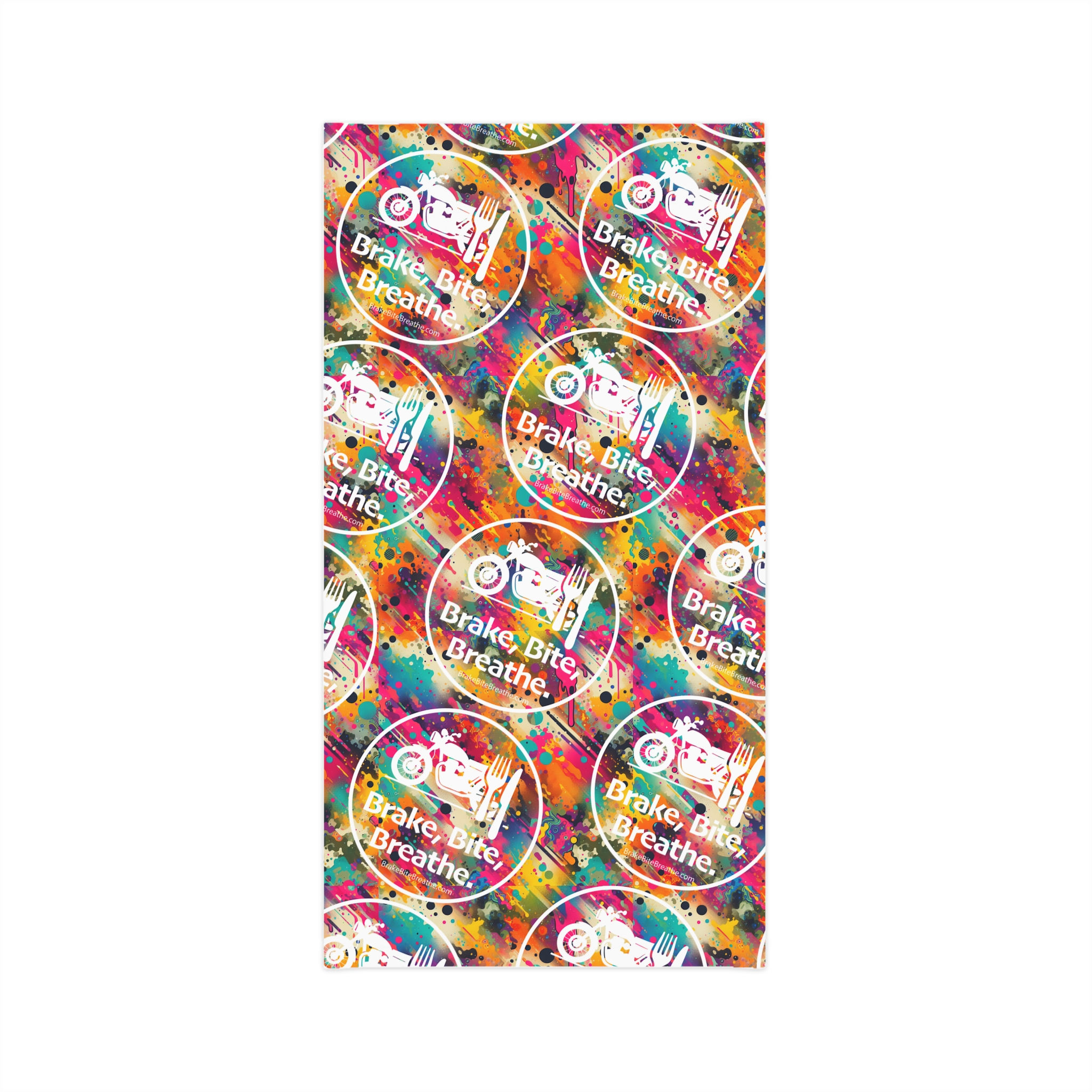 Copy of Motorcycle Lifestyle Lightweight Neck Gaiter - "Brake, Bite, Breathe"