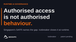 Singapore’s financial industry has named the runtime governance gap in agentic AI. Here is how we close it.