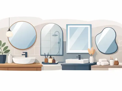 Best Mirror Styles for Bathrooms That Fit