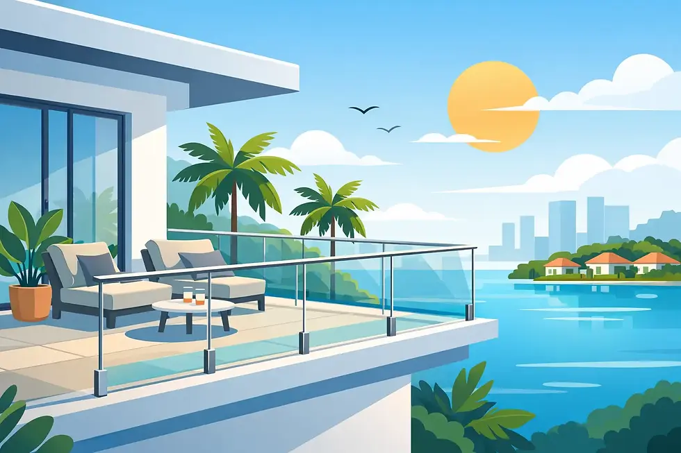 Residential Glass Railing Guide for South Florida