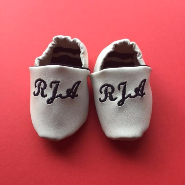 Thumbnail: Personalised baby shoes- soft sole