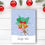 Thumbnail: Funny Christmas card pack of 6