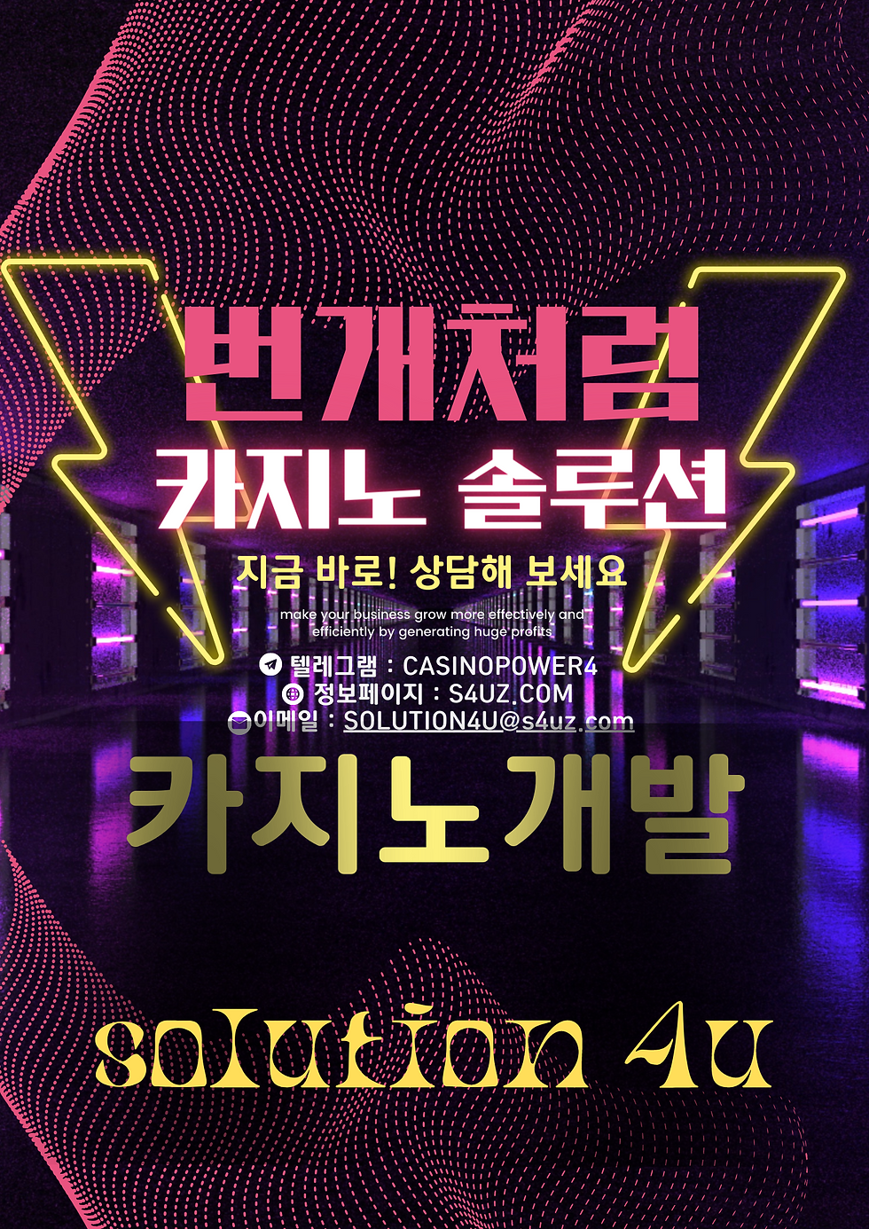온라인카지노제작 | 라이브카지노제작 | 성피매장솔루션